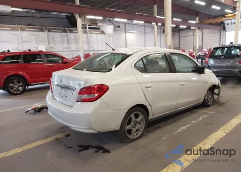 2019 Mitsubishi Mirage G4 Es/Rf из США, поврежденный, VIN ML32F3FJXKHF07605